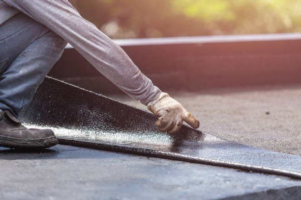 Professional Basement Waterproofing technician working in Duncansville, PA